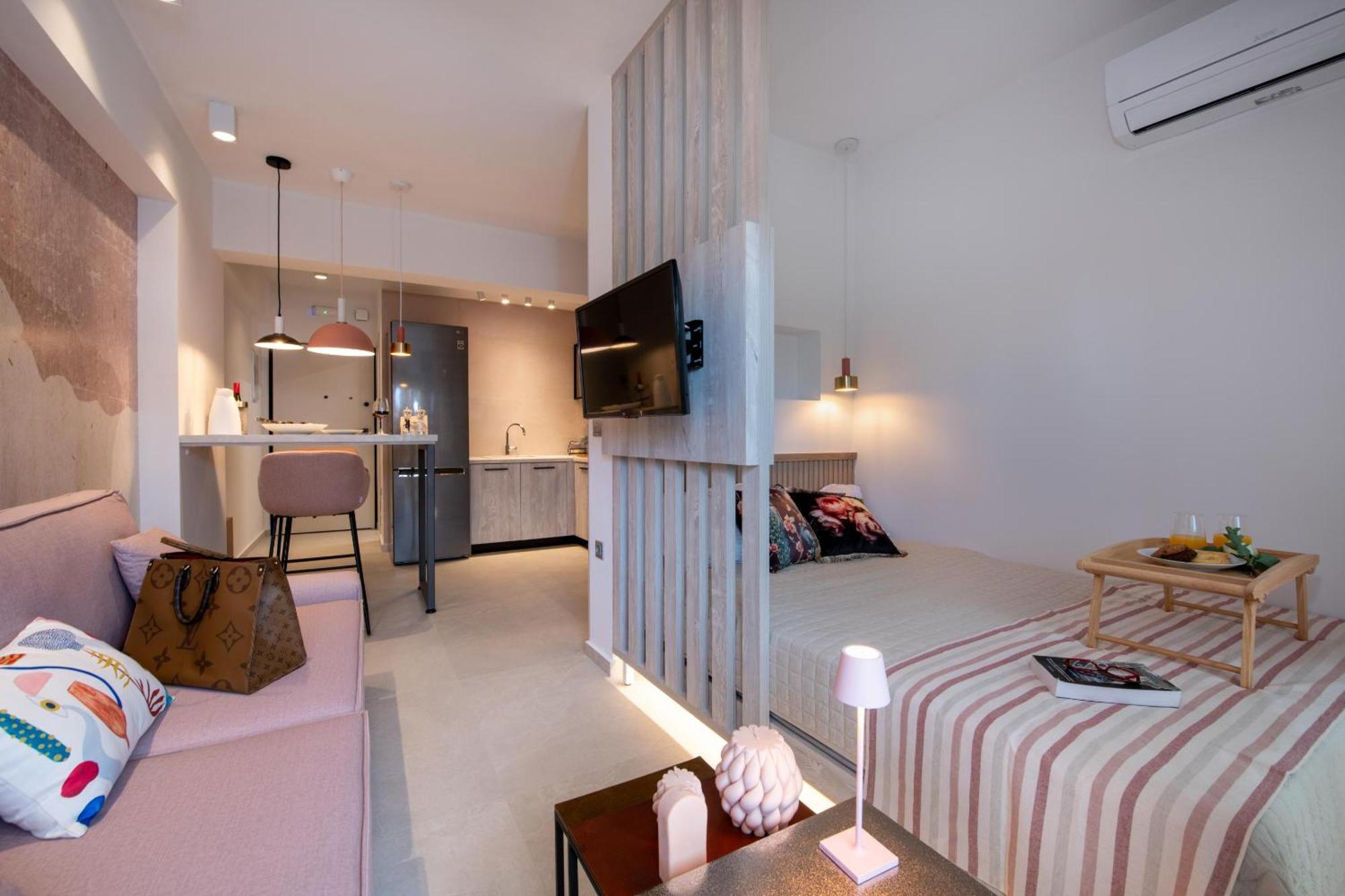 Flos Apartments Korakiai Bagian luar foto